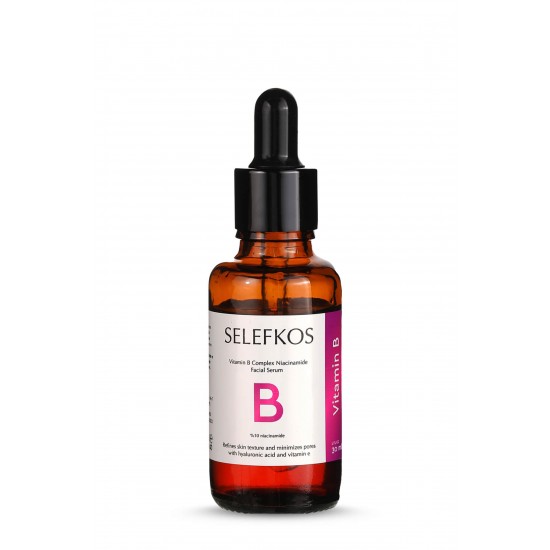 B Vitamin Serum Complex Cilt Serumu (Niacinamide), Tüm Cilt Tiplerine Uygun, Bariyer Güçlenmeye Yardımcı 30ML