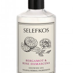 Bergamot ve Gül Kokulu Vegan Banyo ve Duş Jeli Nemlendirici Tazeleyici Vücut Şampuanı 500ml